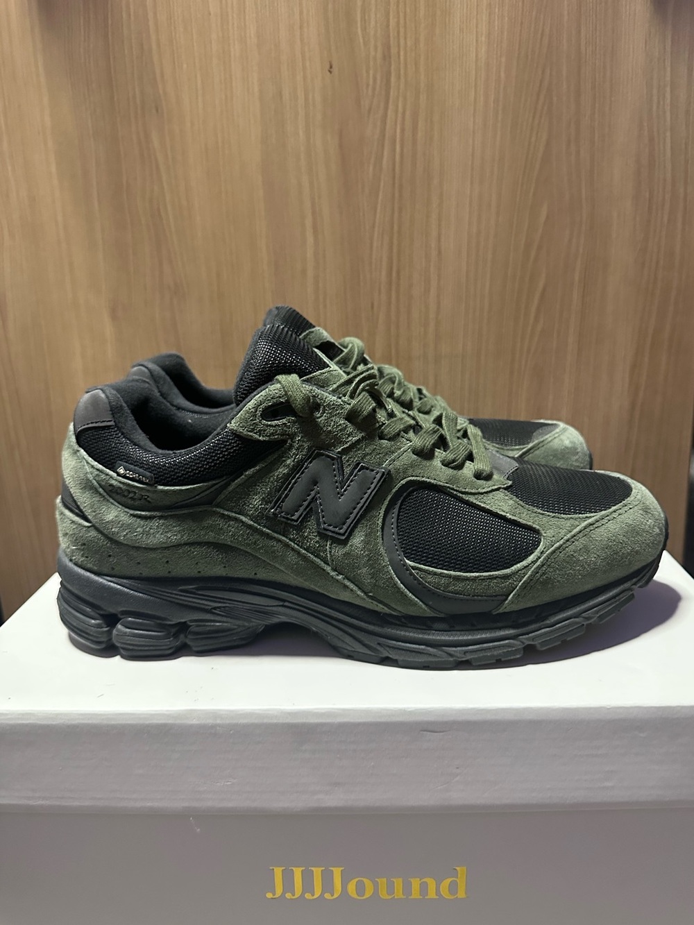 JJJJound x New Balance 2002R GORE-TEX Pine Green (M2002RXY) - 11 US / 45 EU